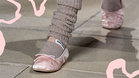 miu ballet shoes.